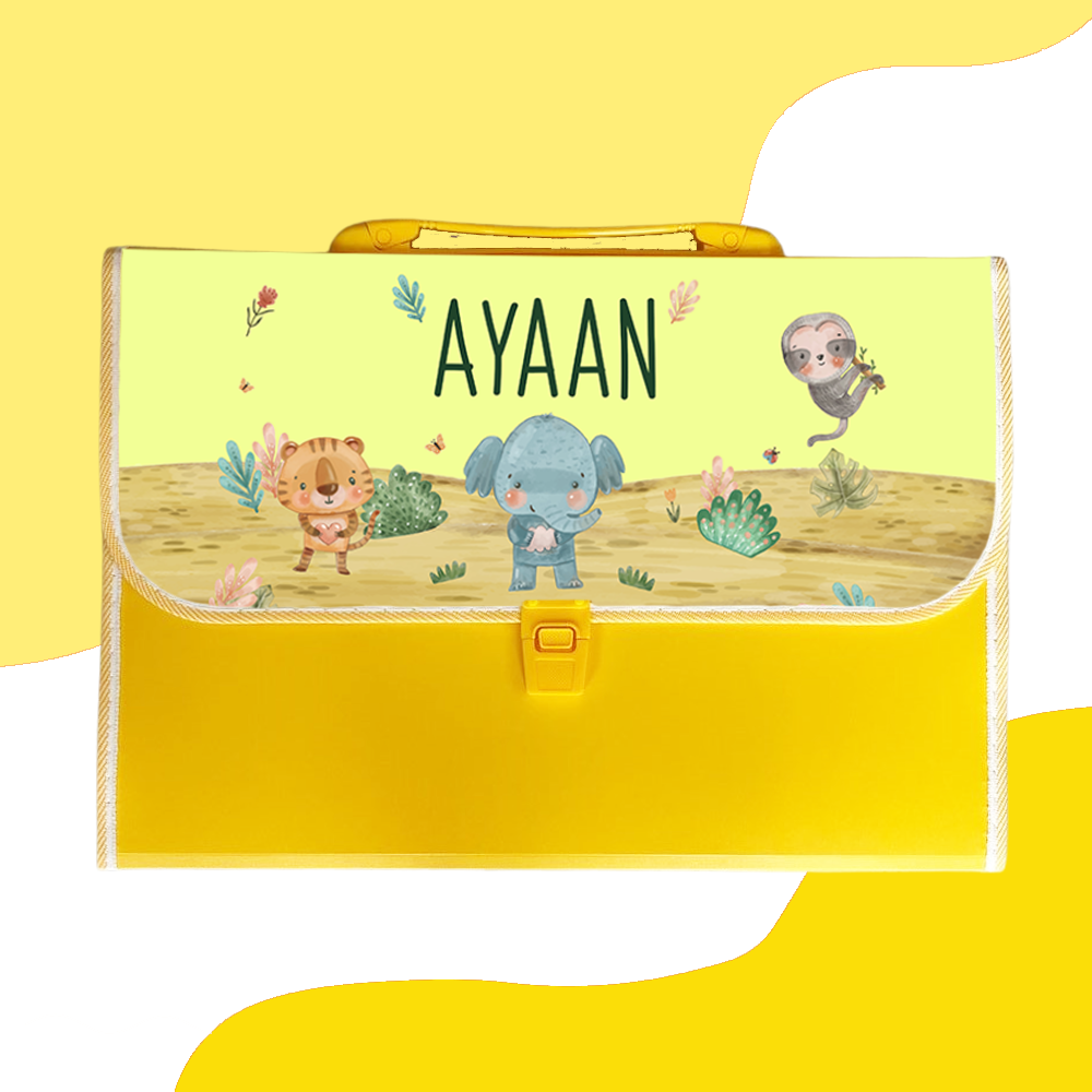 Personalised Folder -Animals