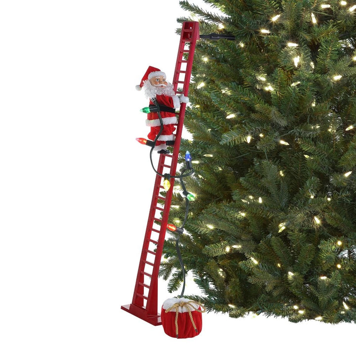 Babble Wrap 4 ft Tree Climbing Musical Santa