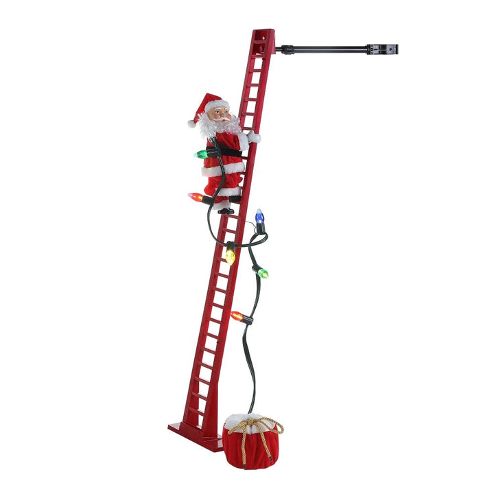 Babble Wrap 4 ft Tree Climbing Musical Santa