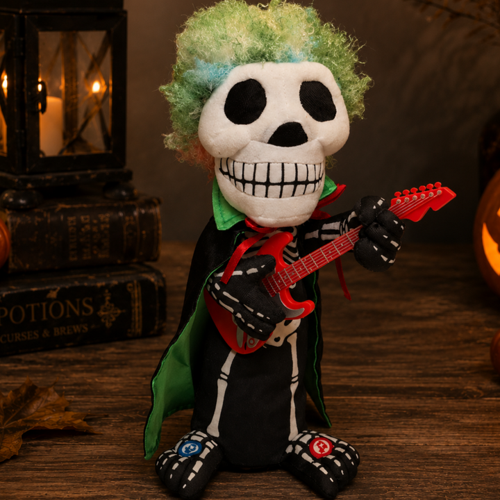 Animated Skeleton Rockstar – Riff Reaper