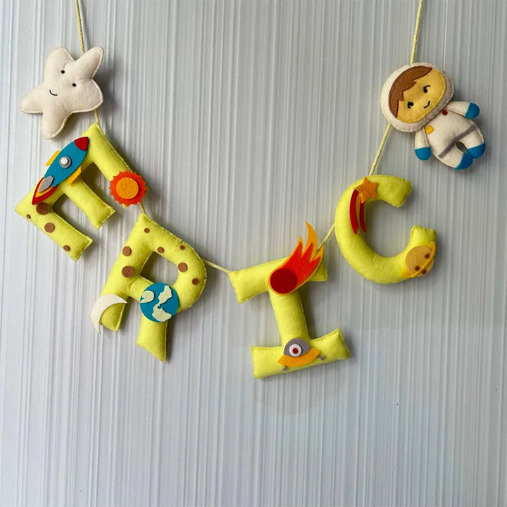Astronaut Adventure Cot Mobile & Bunting Combo