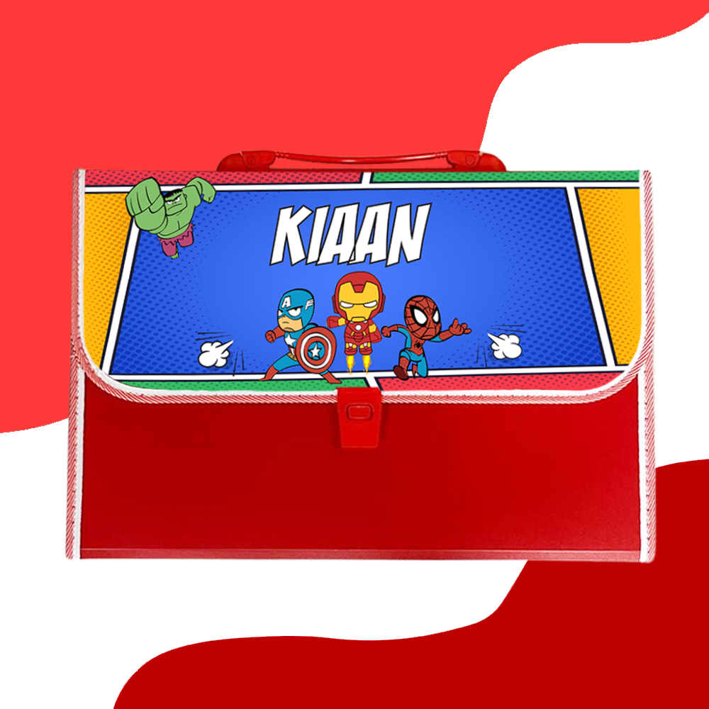 Personalised Folder -Avengers