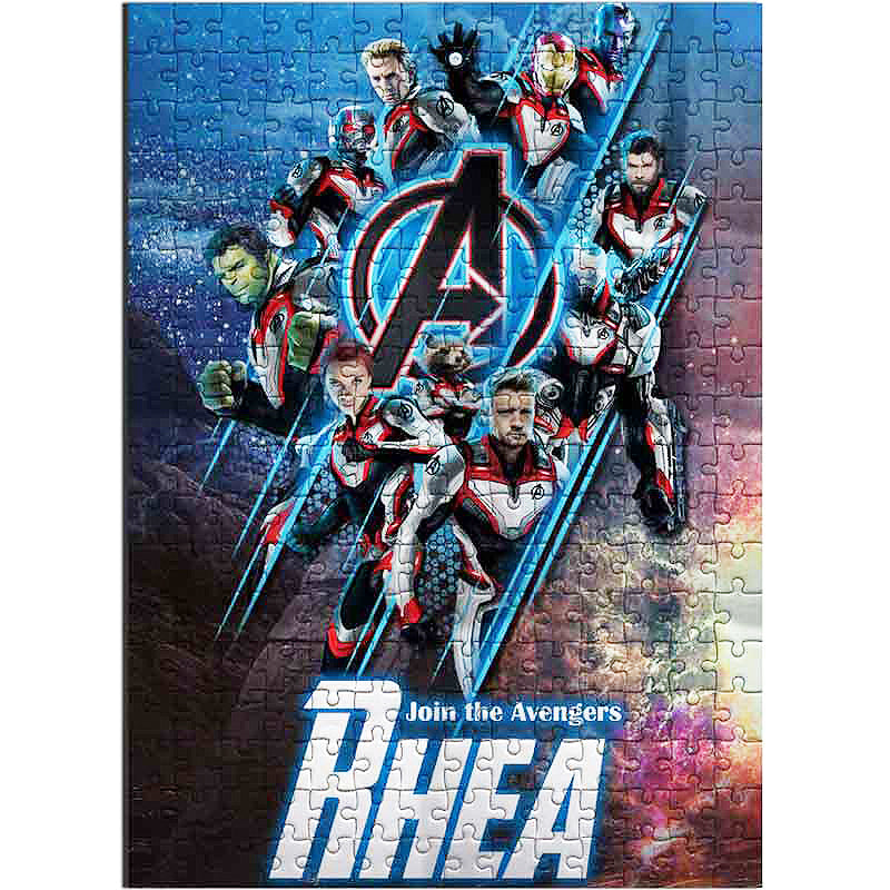 Avengers Endgame Personalised Jigsaw Puzzle - 300 pcs