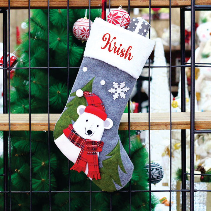 Babble Wrap Winter Wonderland Stockings- Set of 3