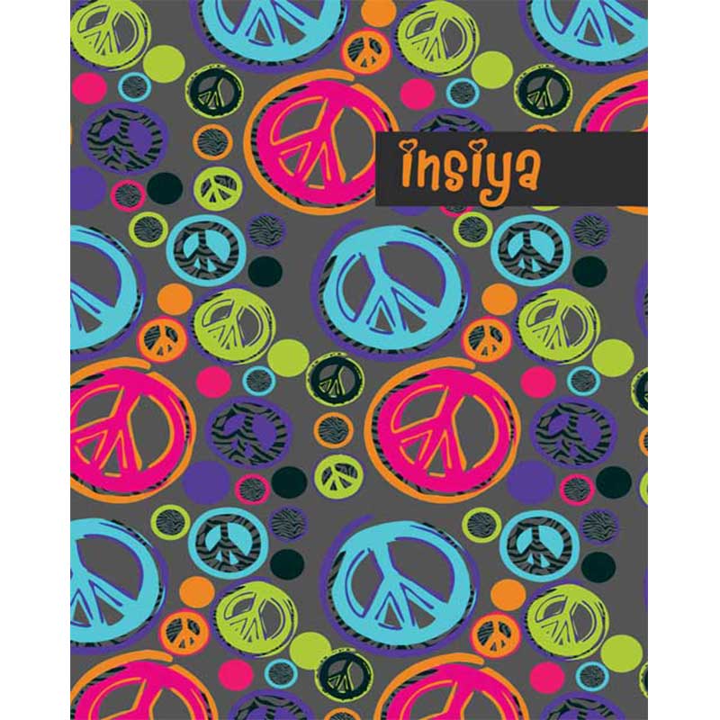 Peace Hardbound Notebook