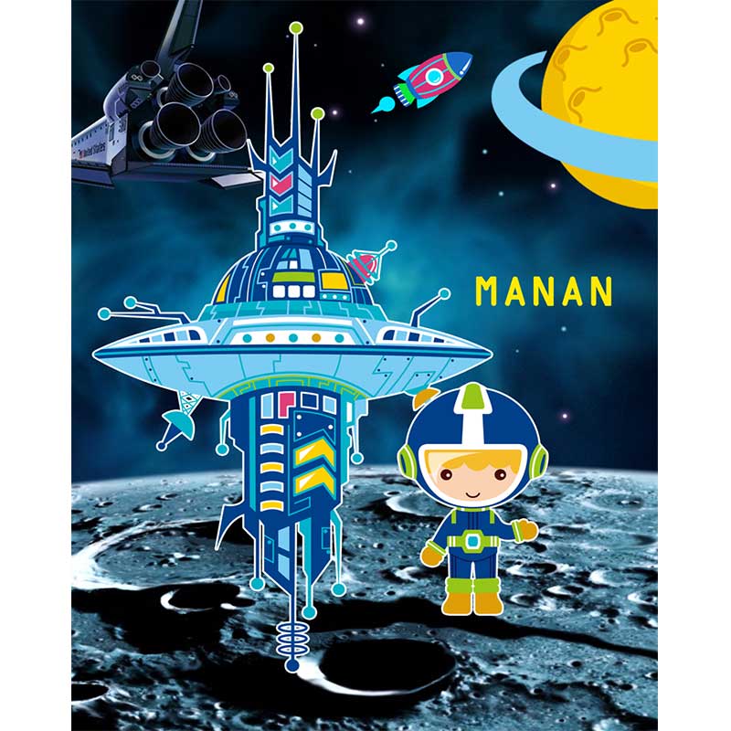 Space Hardbound Notebook