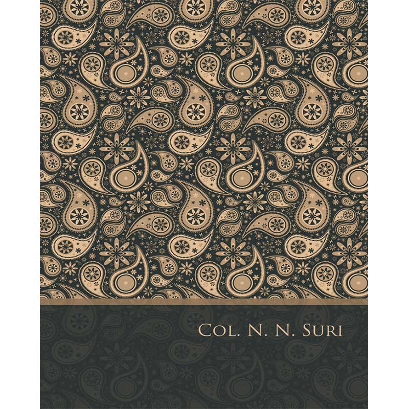 Paisley Hardbound Notebook