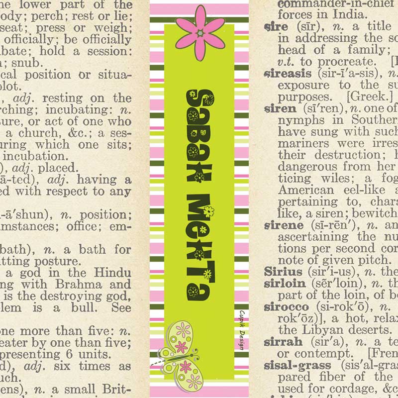 Spring Flower Bookmarks