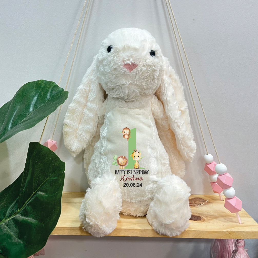 Babble Wrap Bella The Bunny - 1st Birthday