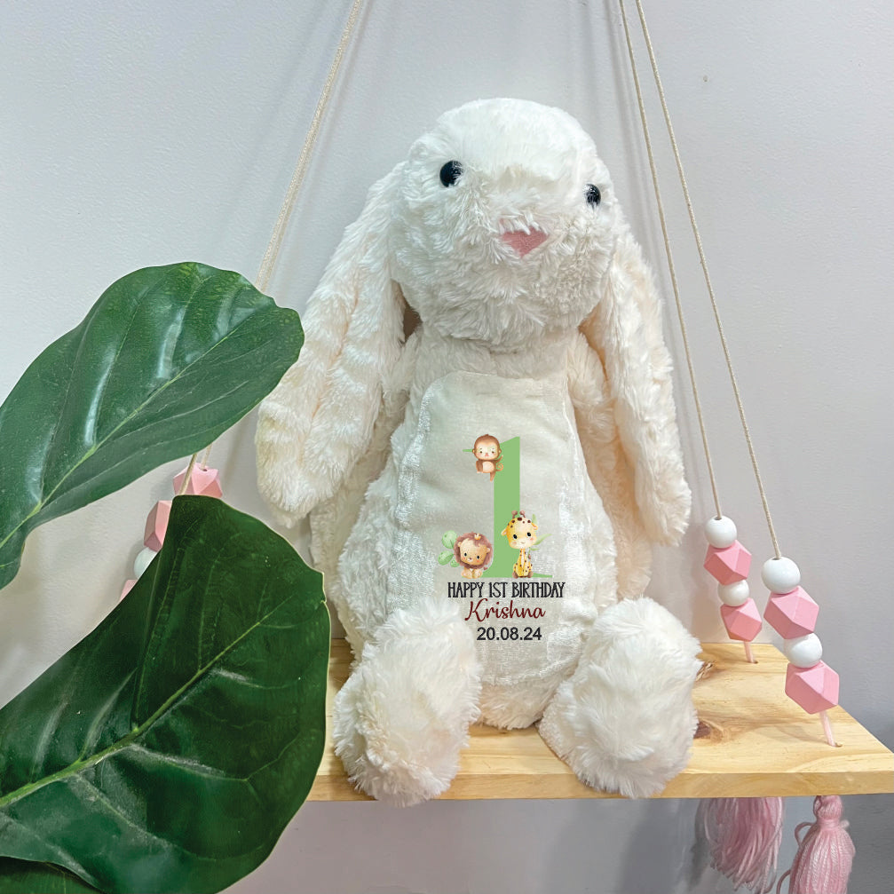 Babble Wrap Bella The Bunny - 1st Birthday