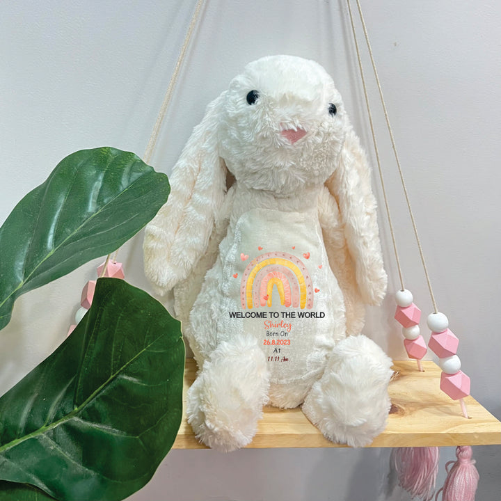 Babble Wrap Bella The Bunny - Rainbow Wonder