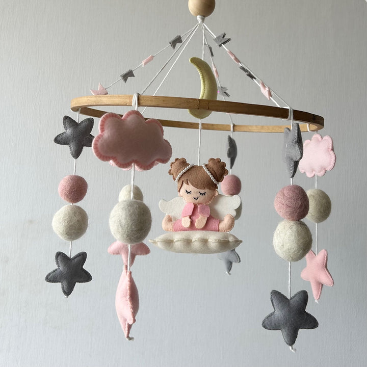 Babble Wrap Cot / Crib Mobile - Angel’s Cloud Haven