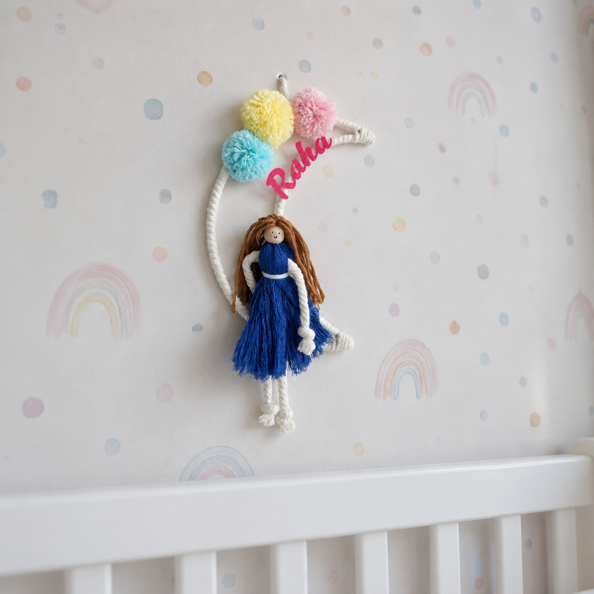 Babble Wrap Bella Name Hanging
