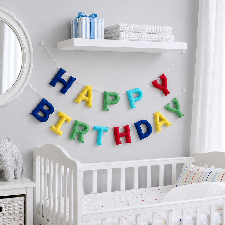 Babble Wrap ColourPop Birthday Bunting/Garland