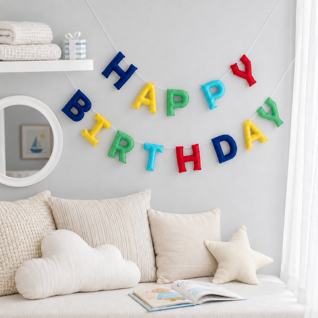 Babble Wrap ColourPop Birthday Bunting/Garland