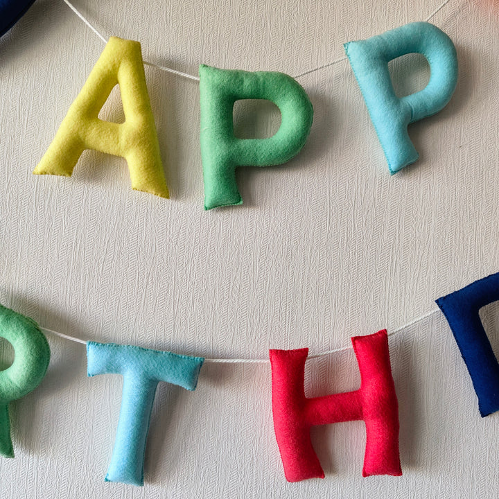 Babble Wrap ColourPop Birthday Bunting/Garland