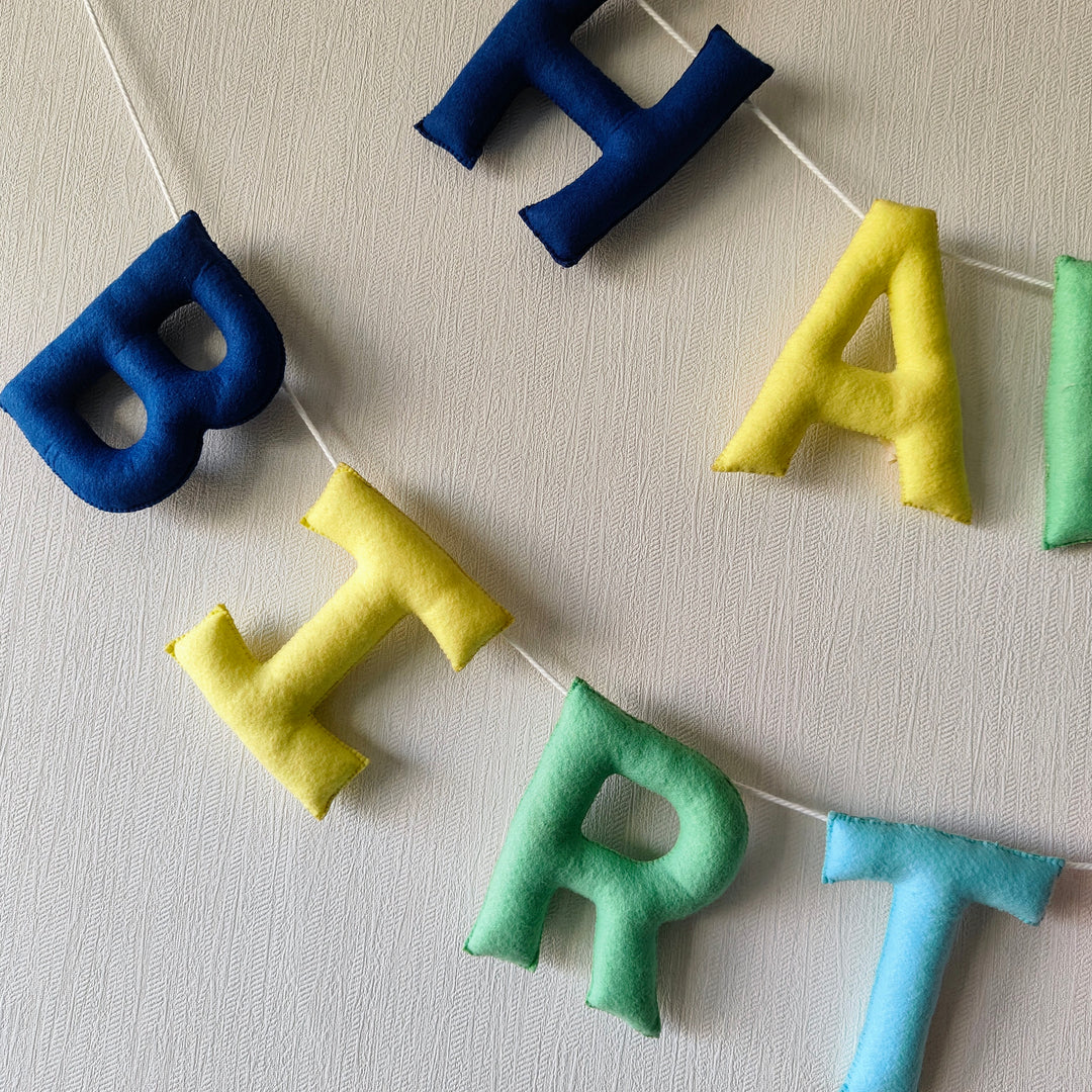 Babble Wrap ColourPop Birthday Bunting/Garland