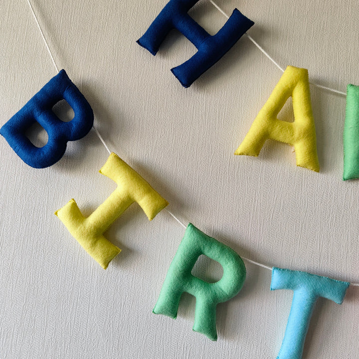 Babble Wrap ColourPop Birthday Bunting/Garland