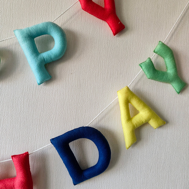 Babble Wrap ColourPop Birthday Bunting/Garland