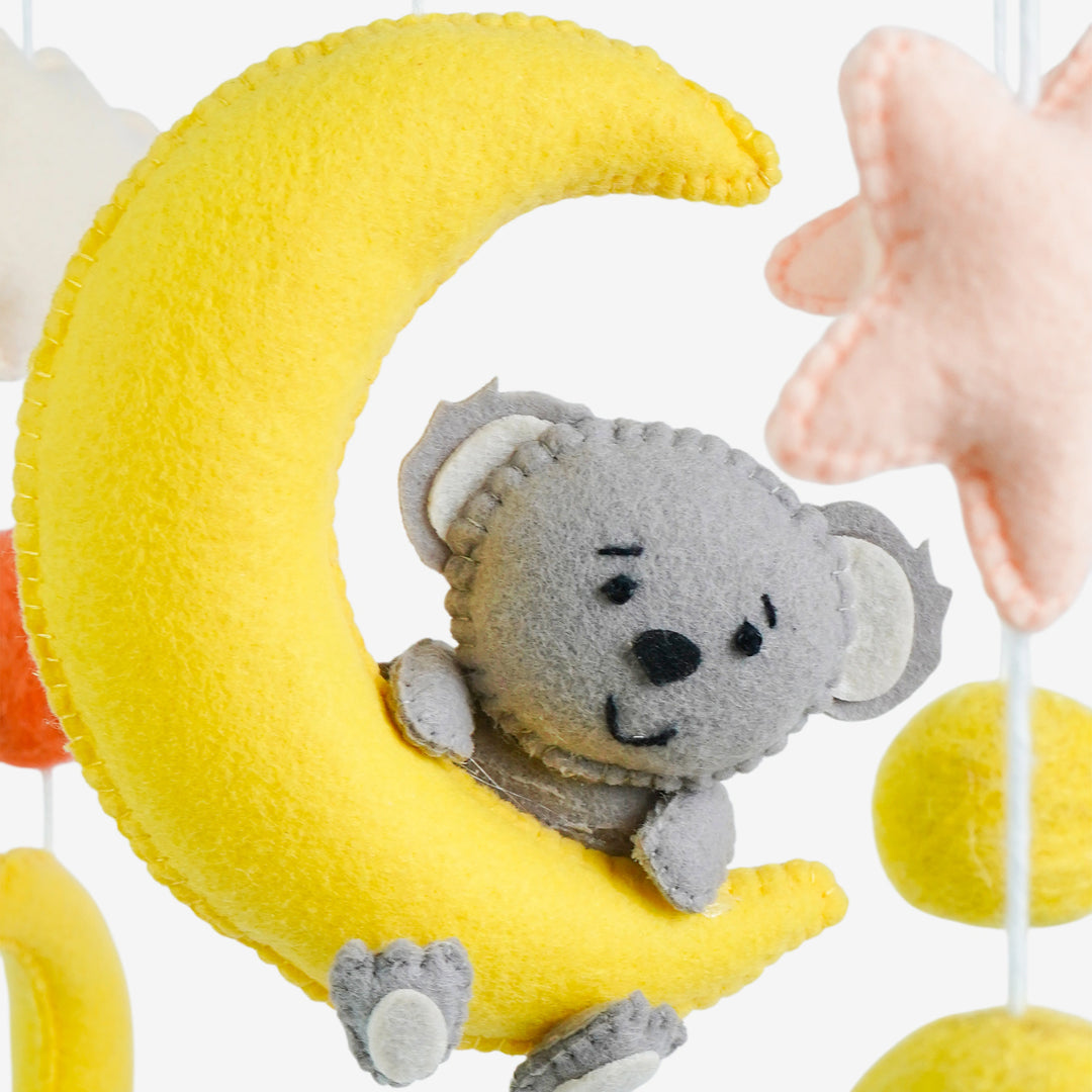 Babble Wrap Cot / Crib Mobile - Dreamy Koala