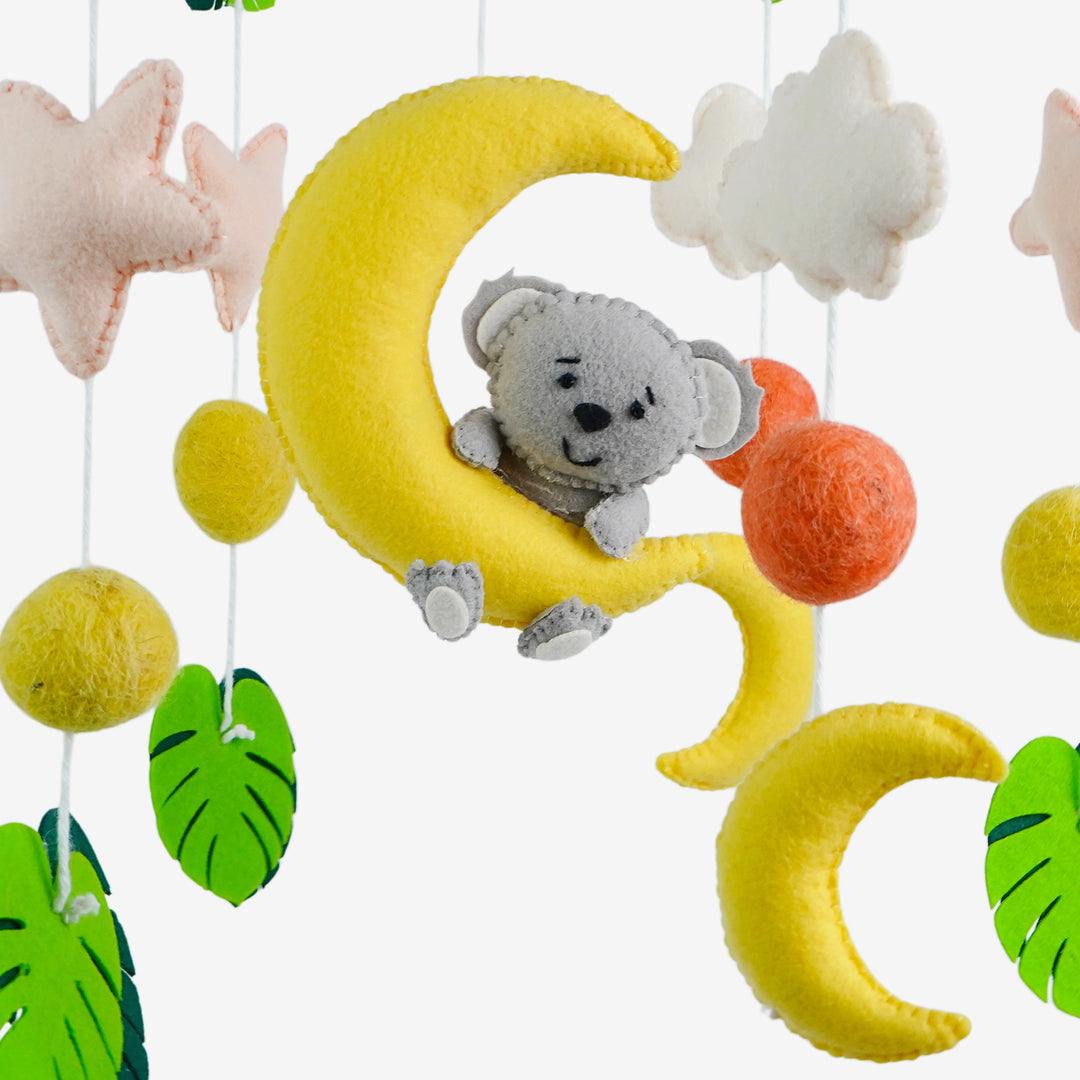Babble Wrap Cot / Crib Mobile - Dreamy Koala