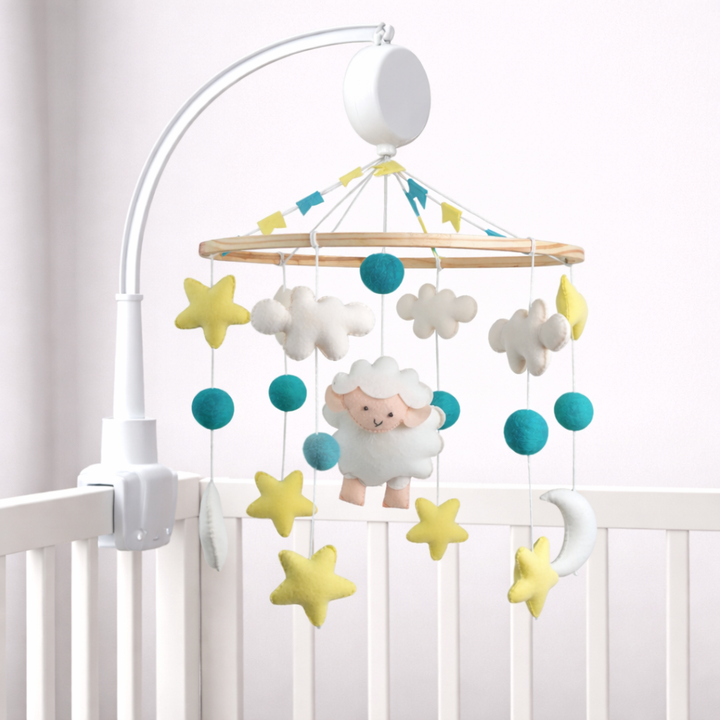Babble Wrap Cot / Crib Mobile - Little Lamb's Haven