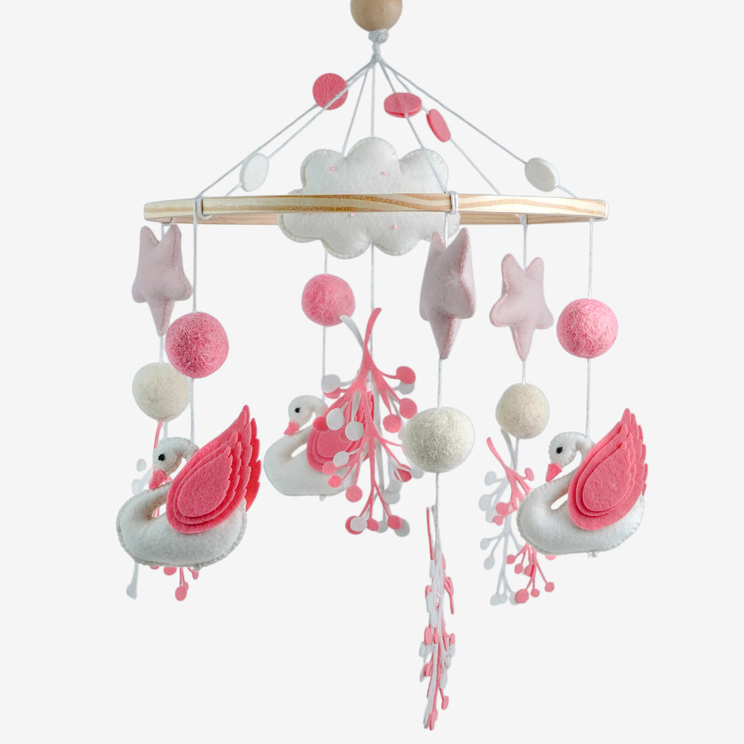 Babble Wrap Cot / Crib Mobile - Starlit Wings