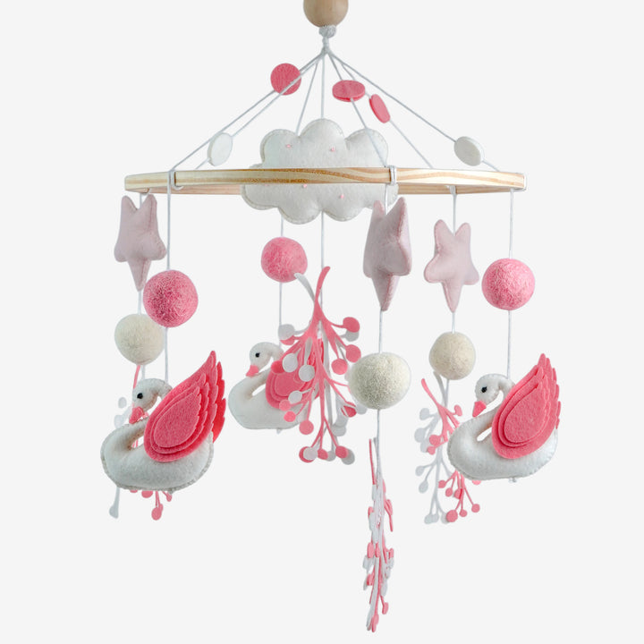 Babble Wrap Cot / Crib Mobile - Starlit Wings