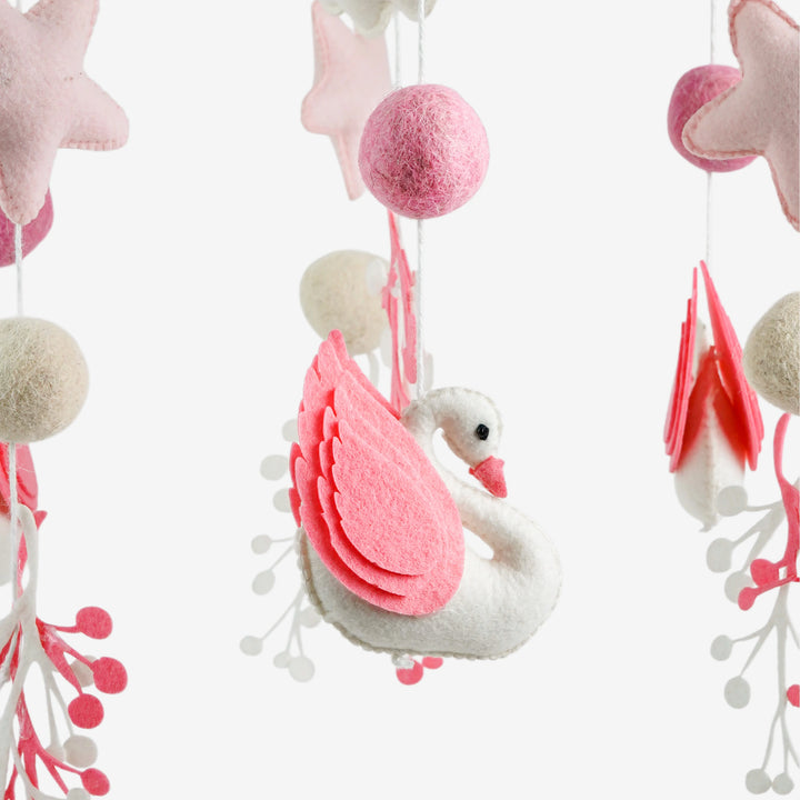 Babble Wrap Cot / Crib Mobile - Starlit Wings