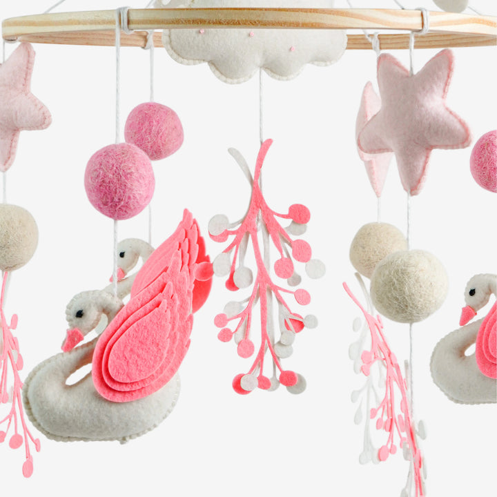 Babble Wrap Cot / Crib Mobile - Starlit Wings