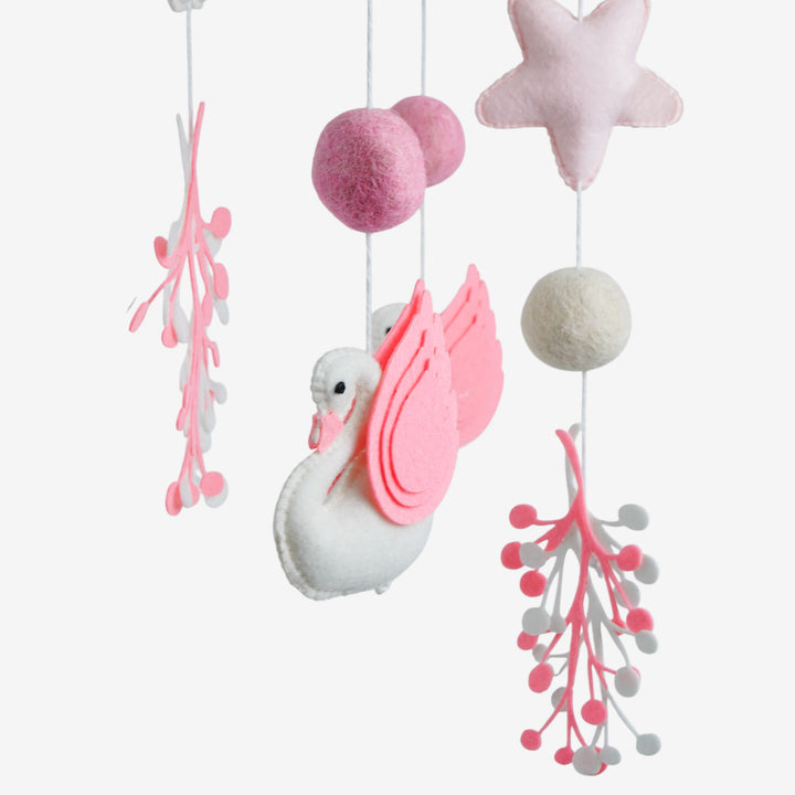 Babble Wrap Cot / Crib Mobile - Starlit Wings