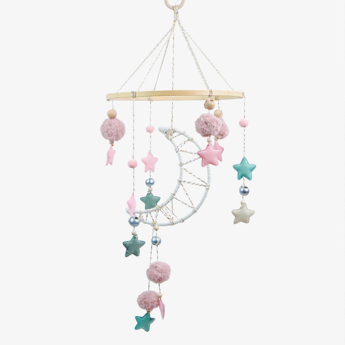 Babble Wrap Cot / Crib Mobile - Starry Moon