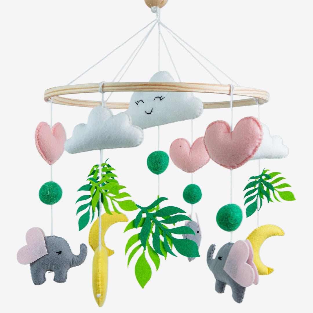 Babble Wrap Cot / Crib Mobile - Tiny Trunk