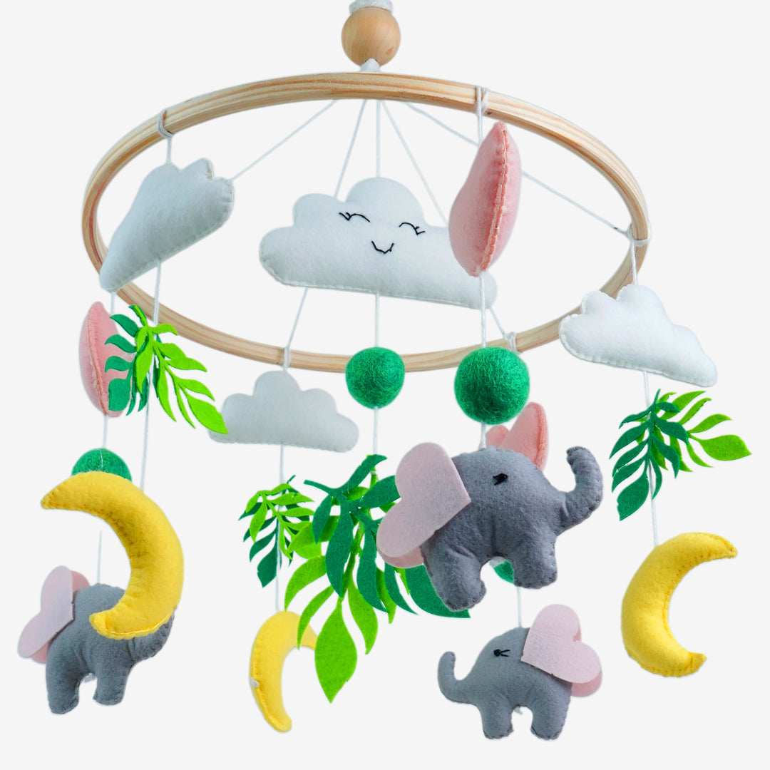 Babble Wrap Cot / Crib Mobile - Tiny Trunk