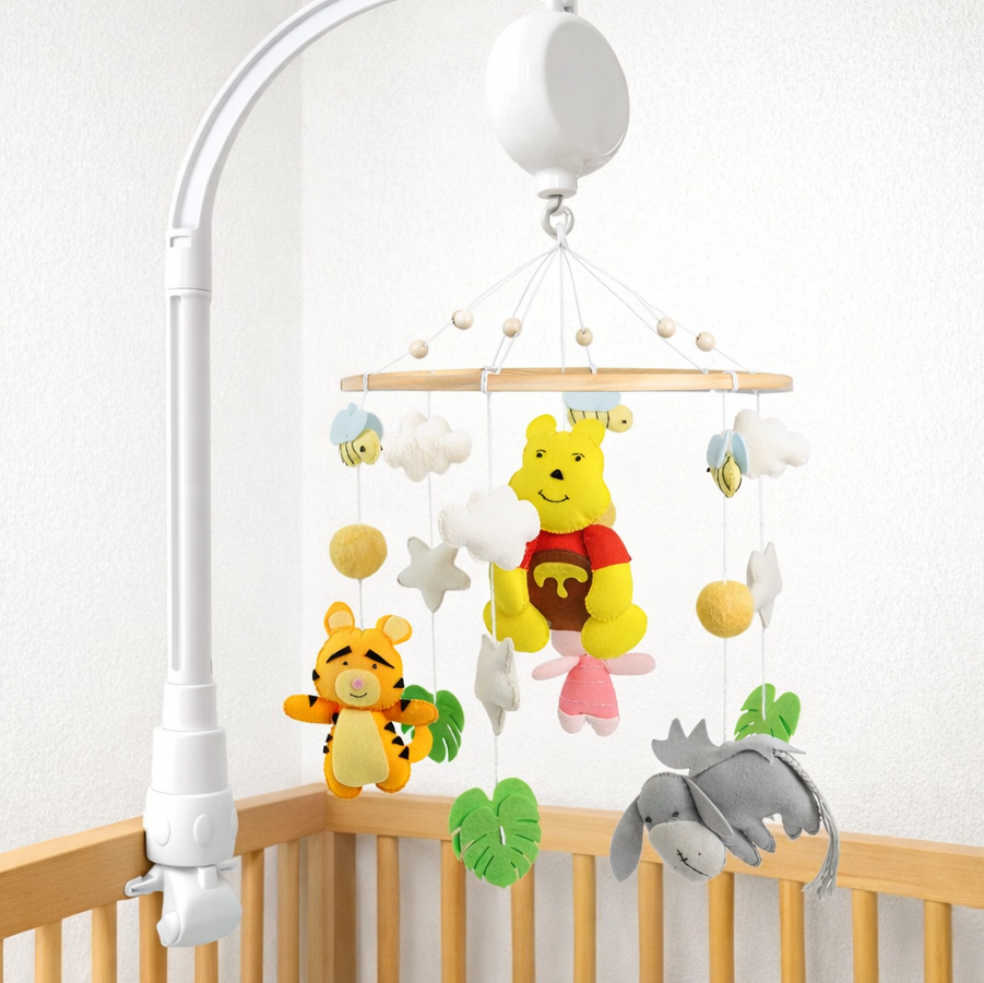 Babble Wrap Cot / Crib Mobile - Winnie And Friends
