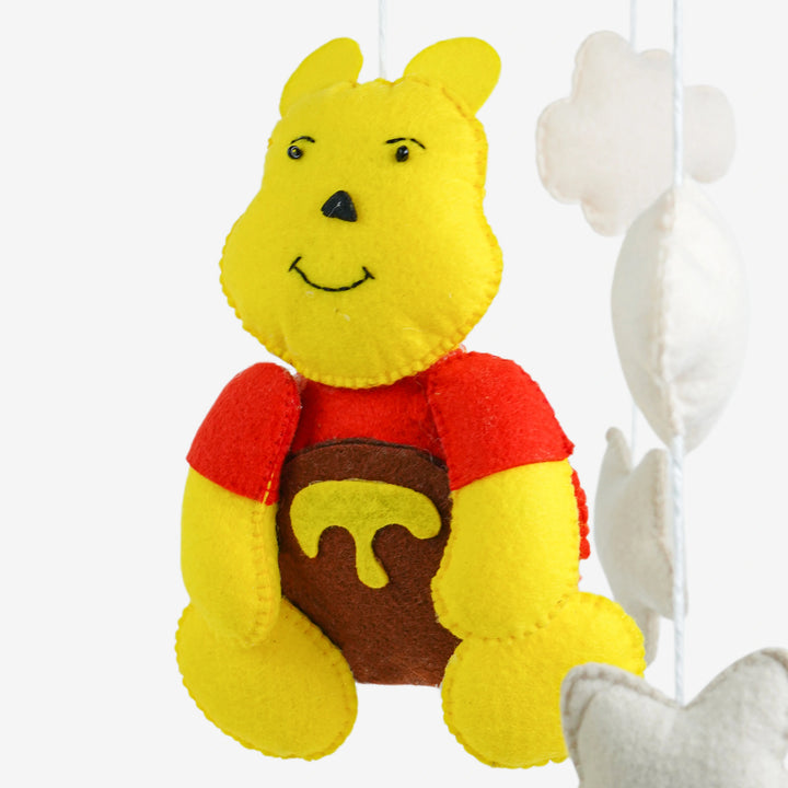 Babble Wrap Cot / Crib Mobile - Winnie And Friends
