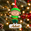 Elf Felt Ornament