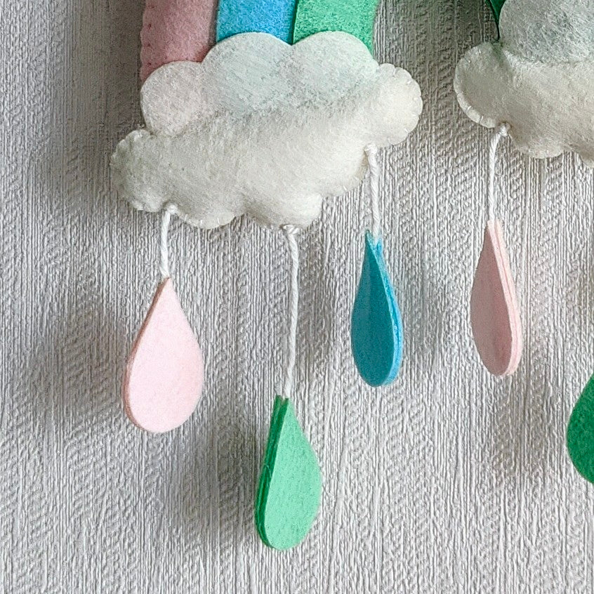Babble Wrap Ellie Over the Rainbow Name Hanging