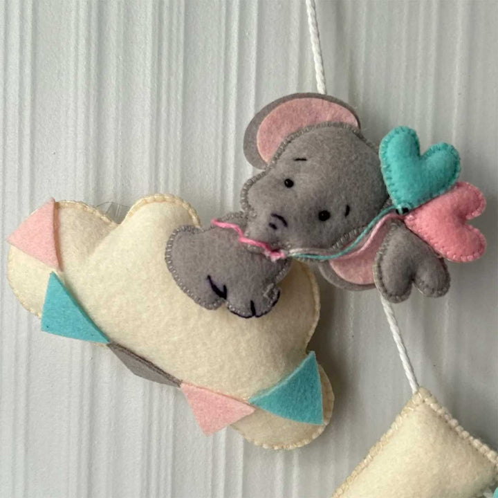 Babble Wrap Ellie in the Sky Name Bunting/Garland
