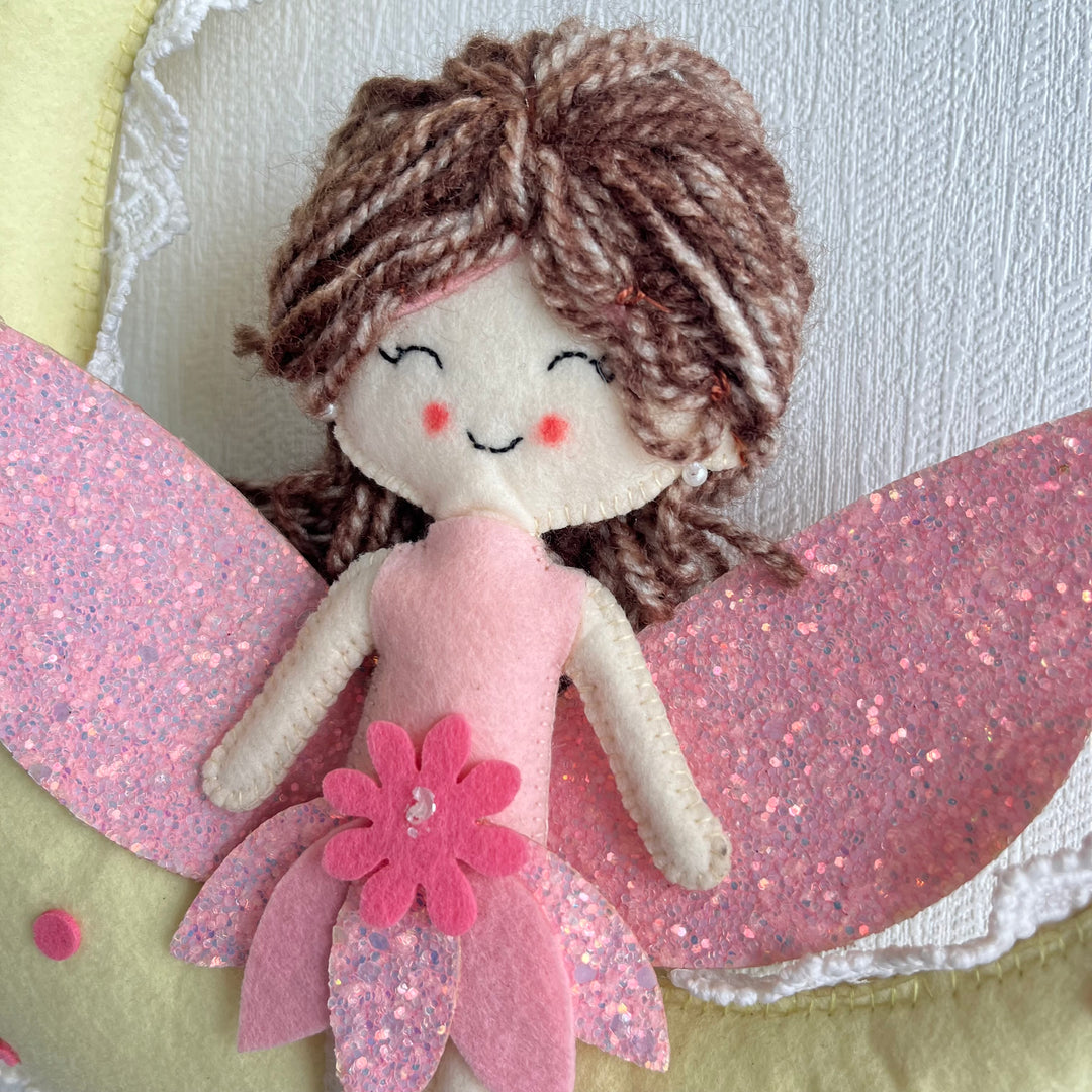 Babble Wrap  Fairy Blossom Name Hanging