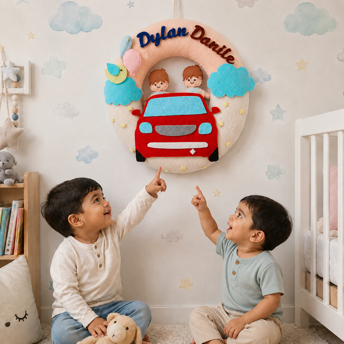 Babble Wrap Highway Heroes Name Hanging