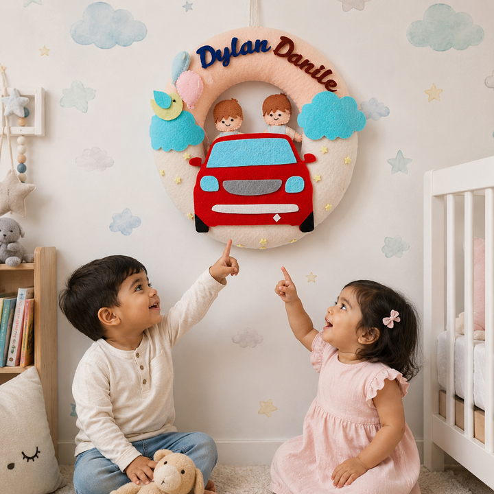 Babble Wrap Highway Heroes Name Hanging