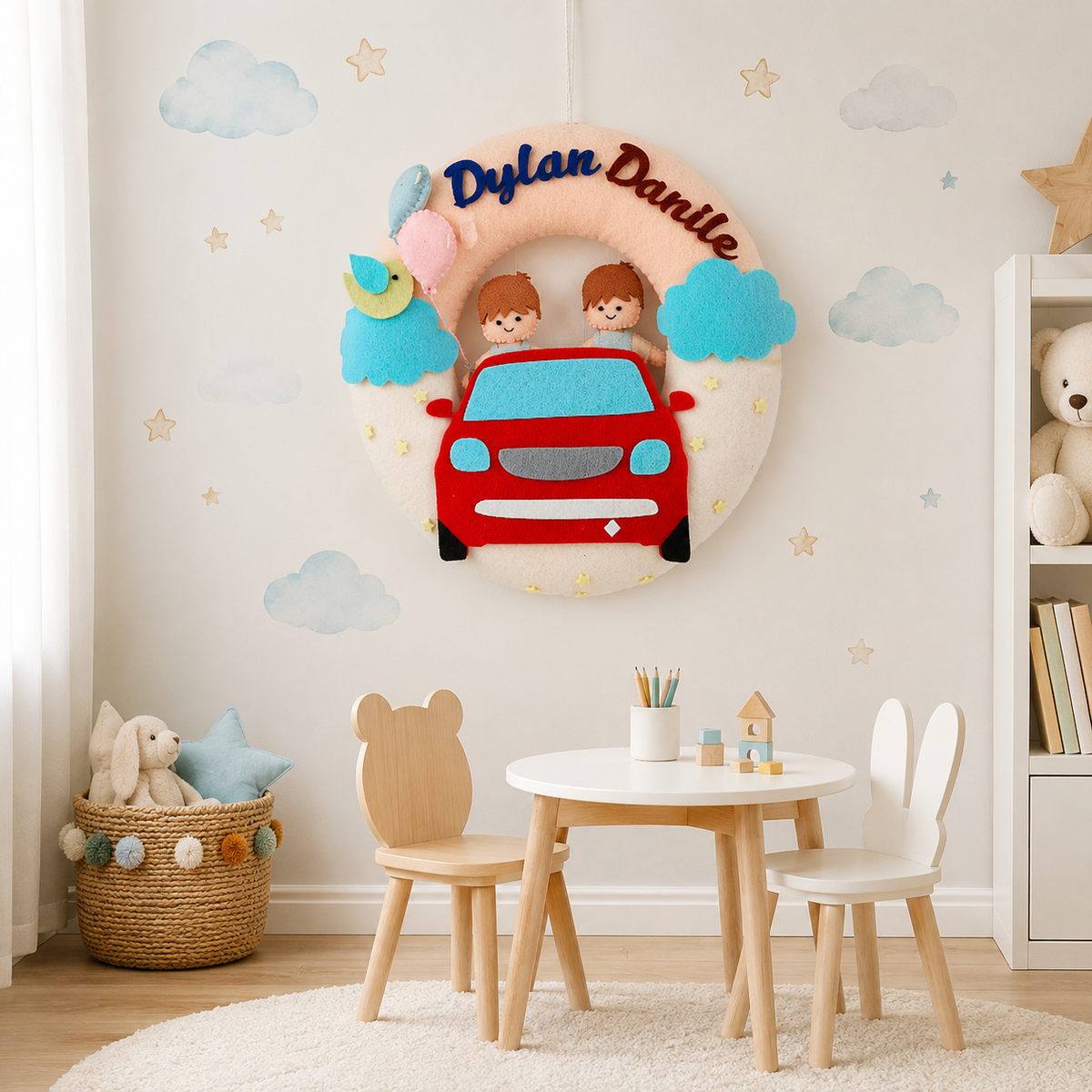 Babble Wrap Highway Heroes Name Hanging