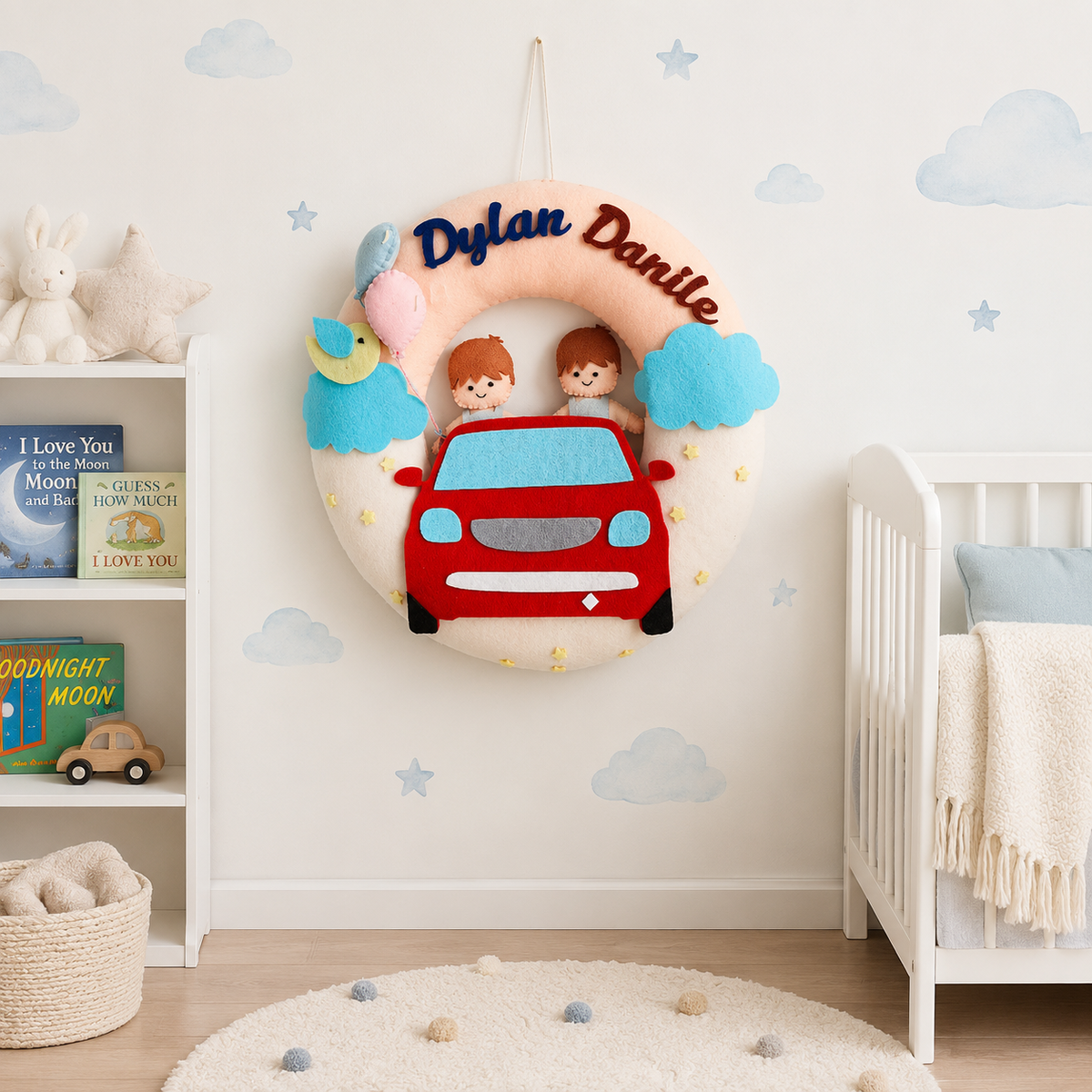 Babble Wrap Highway Heroes Name Hanging