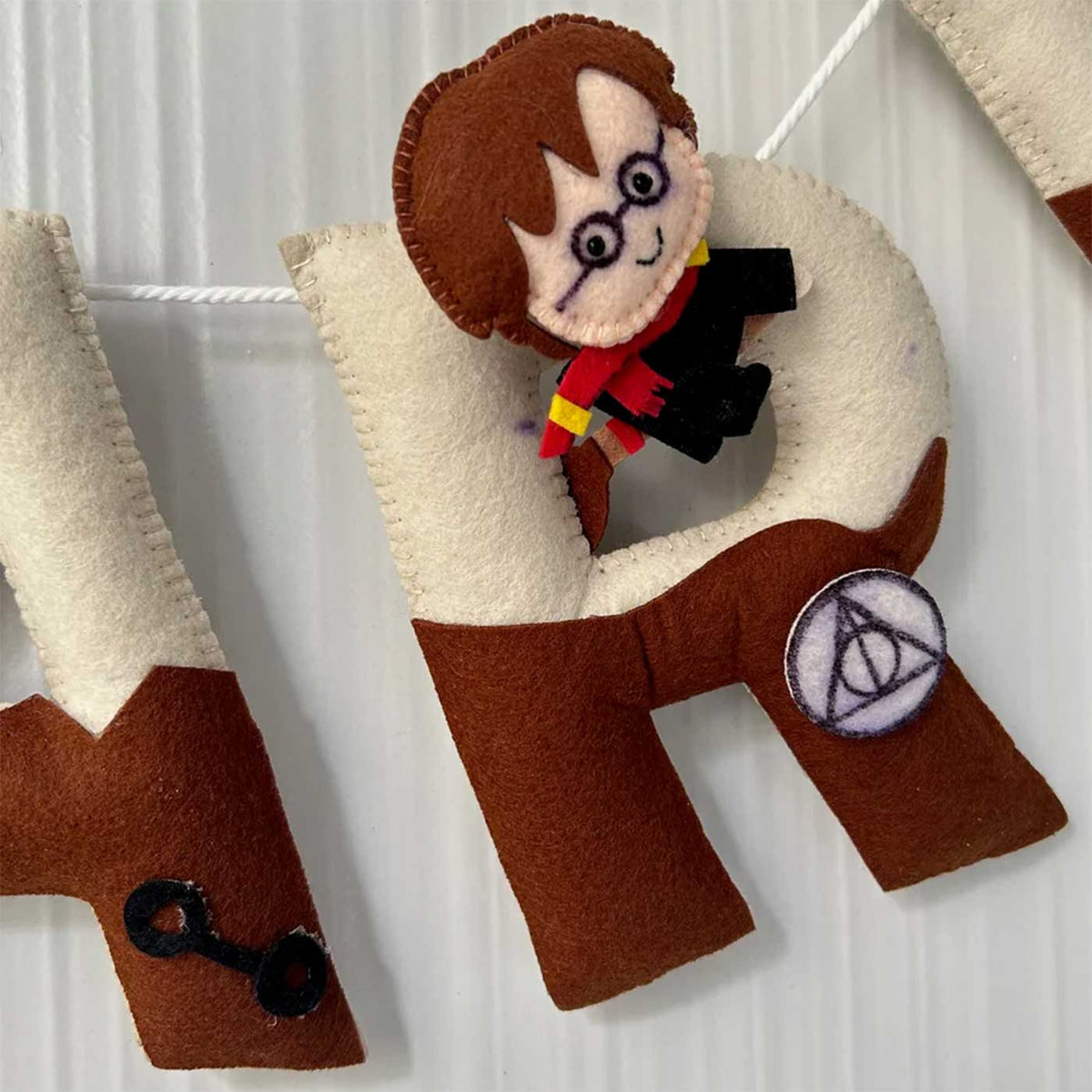 Babble Wrap Hogwarts Hues Bunting Garland