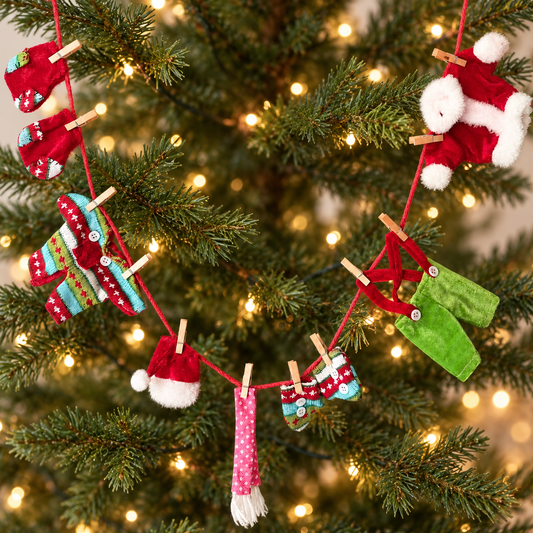Babble Wrap Holiday Attire Clothes Bunting