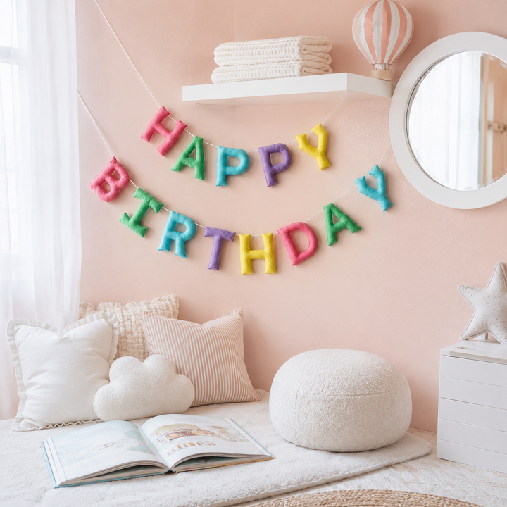 Babble Wrap JoyFul Birthday Bunting/Garland