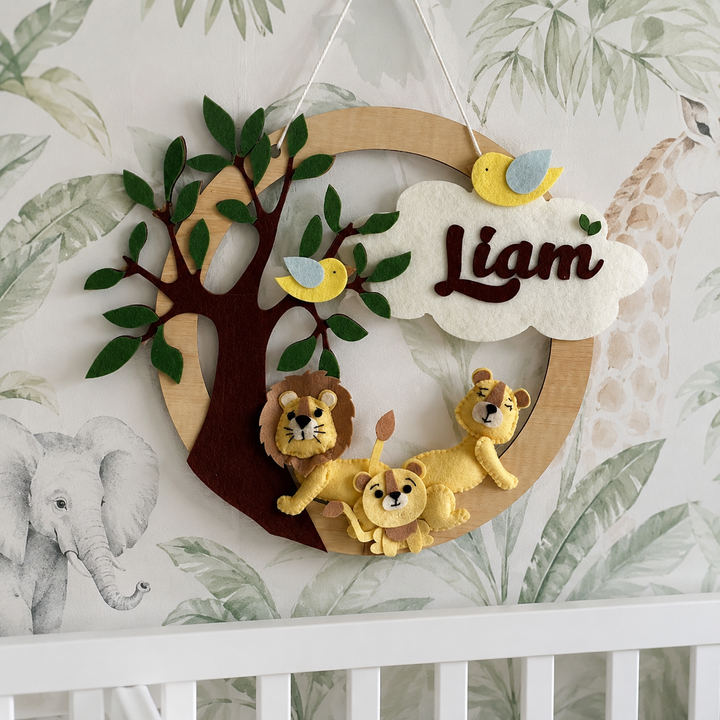 Babble Wrap King of the Jungle Name Hanging
