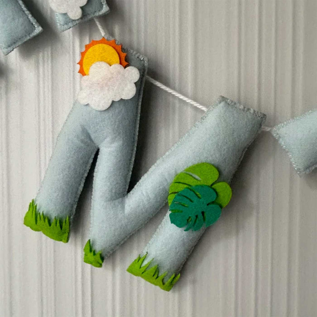 Babble Wrap Koala Sunshine Dreams Name Bunting/Garland