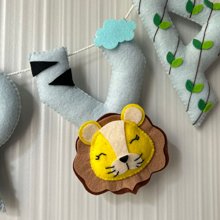 Babble Wrap Little Jungle Tales – Sky Safari Name Bunting/Garland